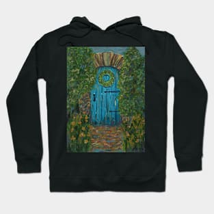 Art Acrylic artwork door painting Hoodie